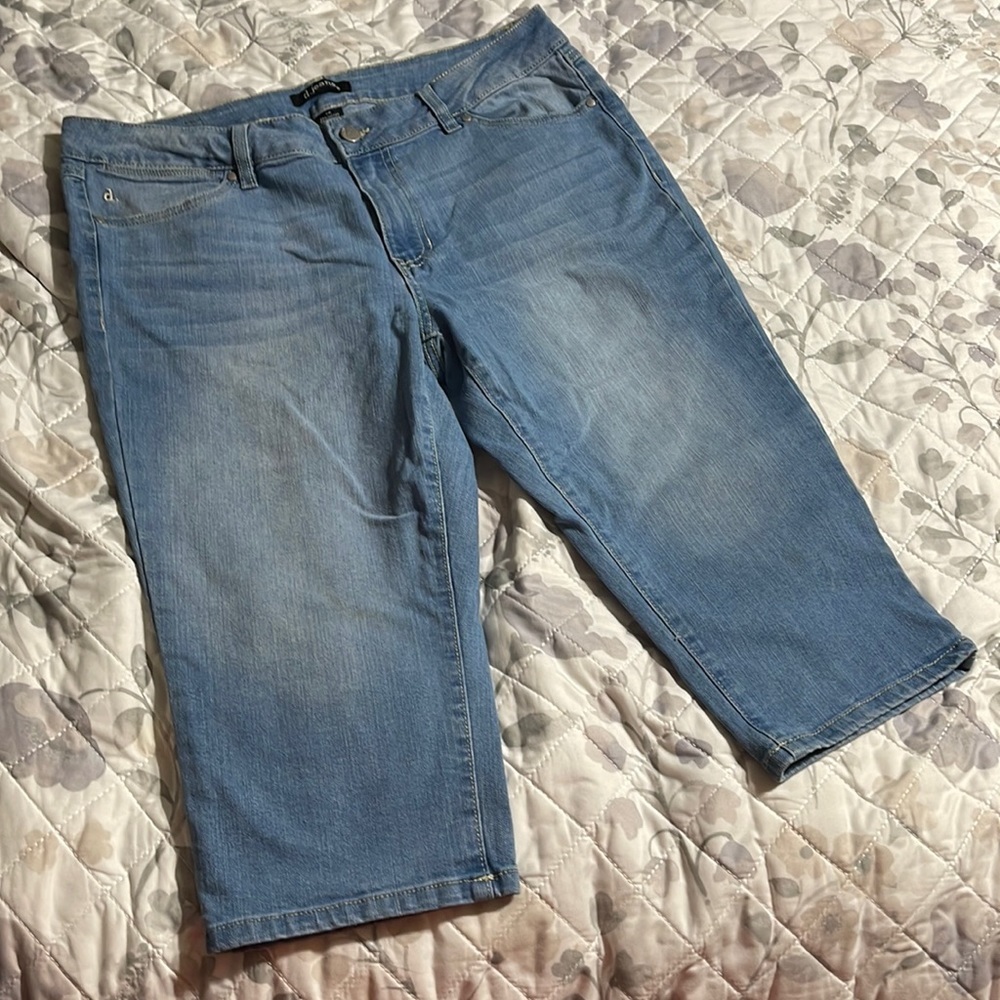 D jean Capri pants 12